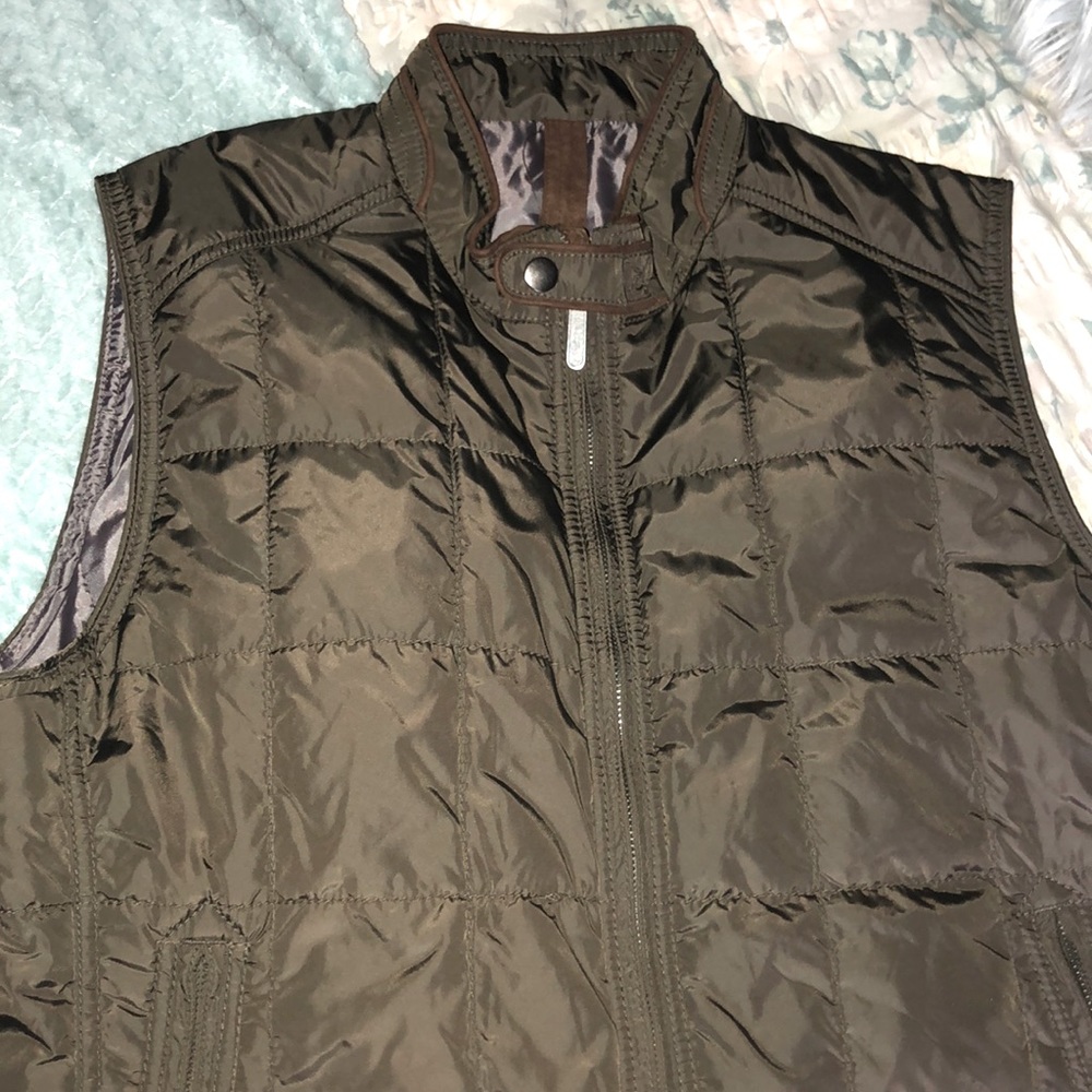 Blue Pronto quilted vest M